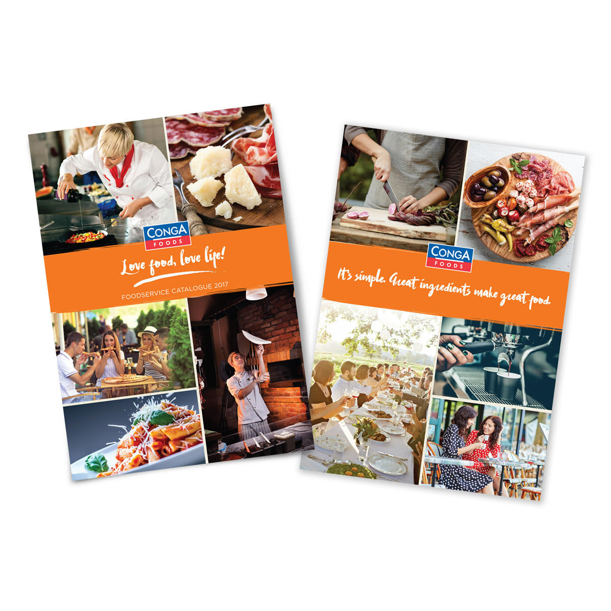 Brochure Design for Conga Foods