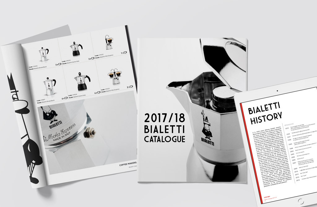 Brochure Design for Bialetti Australia