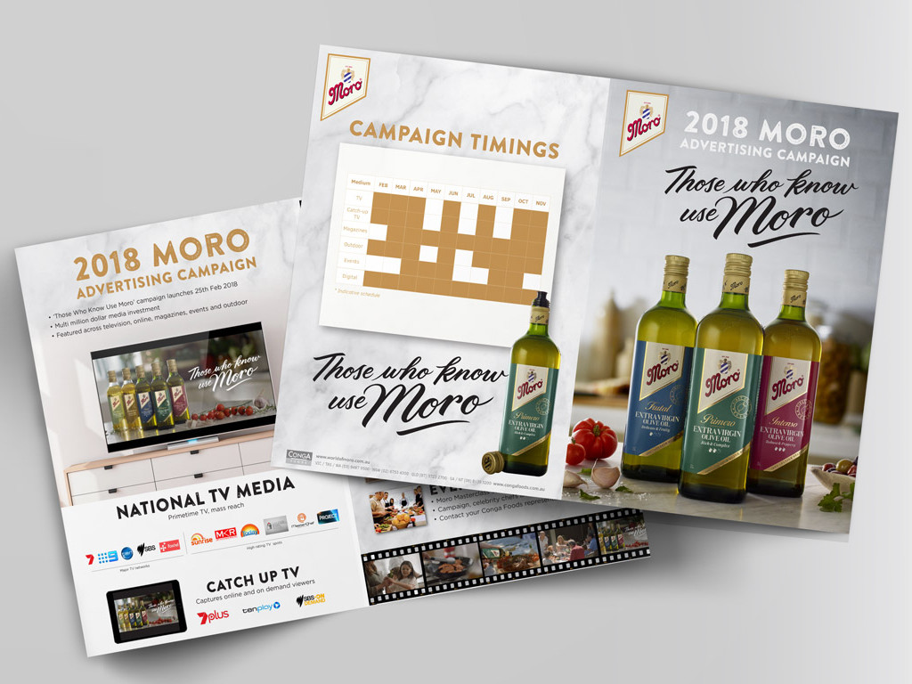 Brochure Design for Moro Australia